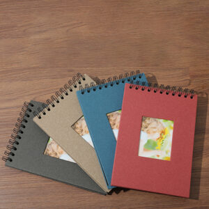 Photo Albums -A5 Size Kraft Photo Vintage DIY Manual Photo Album Scrapbook